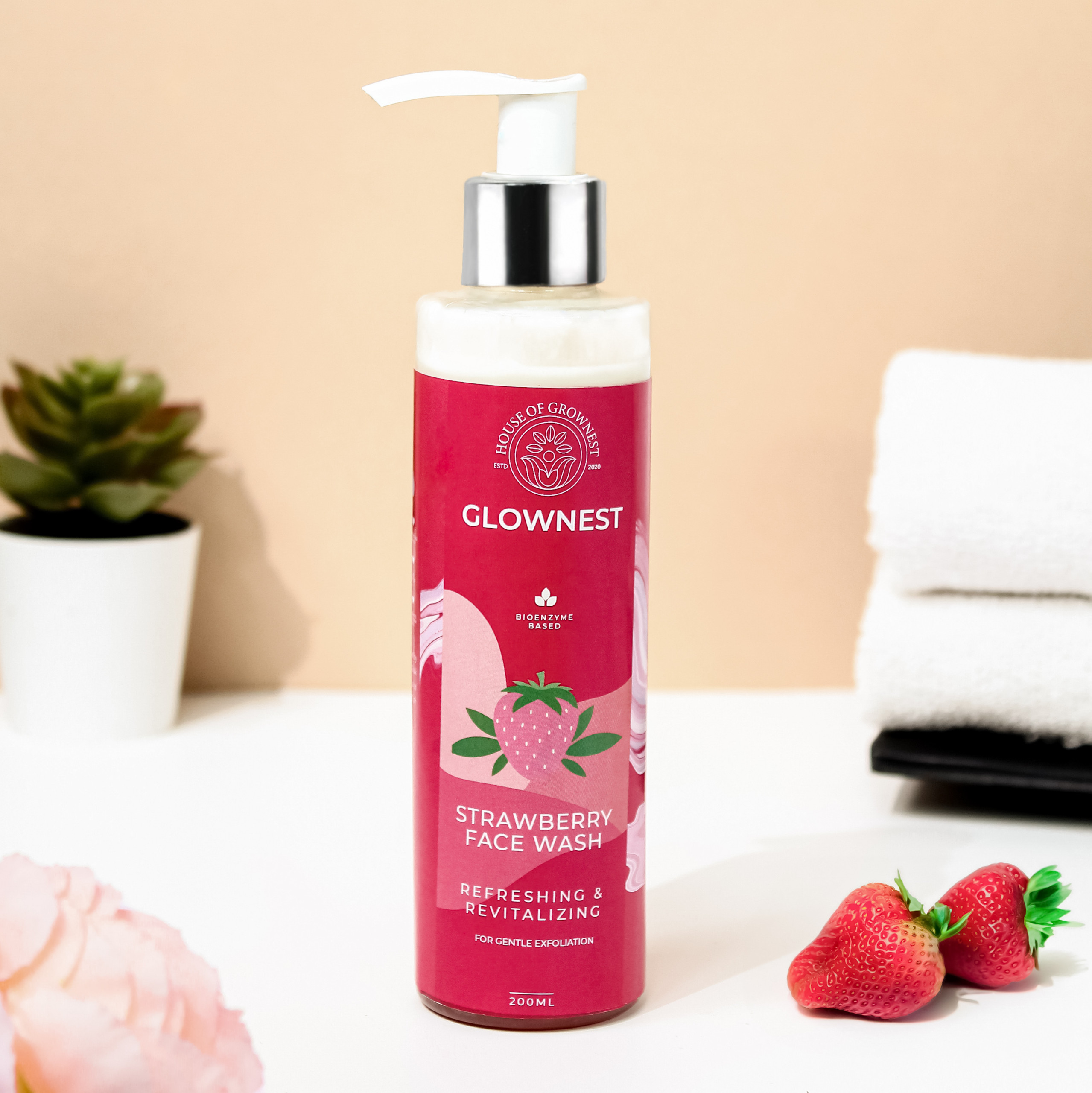 Strawberry face wash2